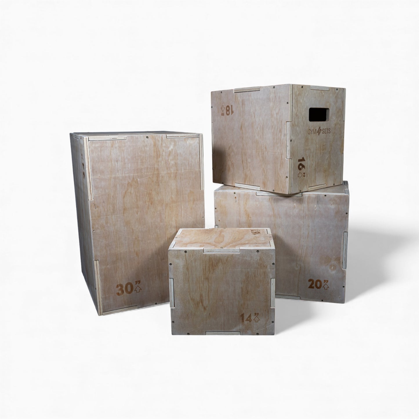 GymSets Wooden Plyometric Jump Box