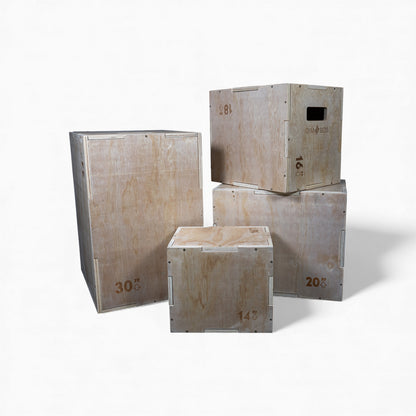 GymSets Wooden Plyometric Jump Box