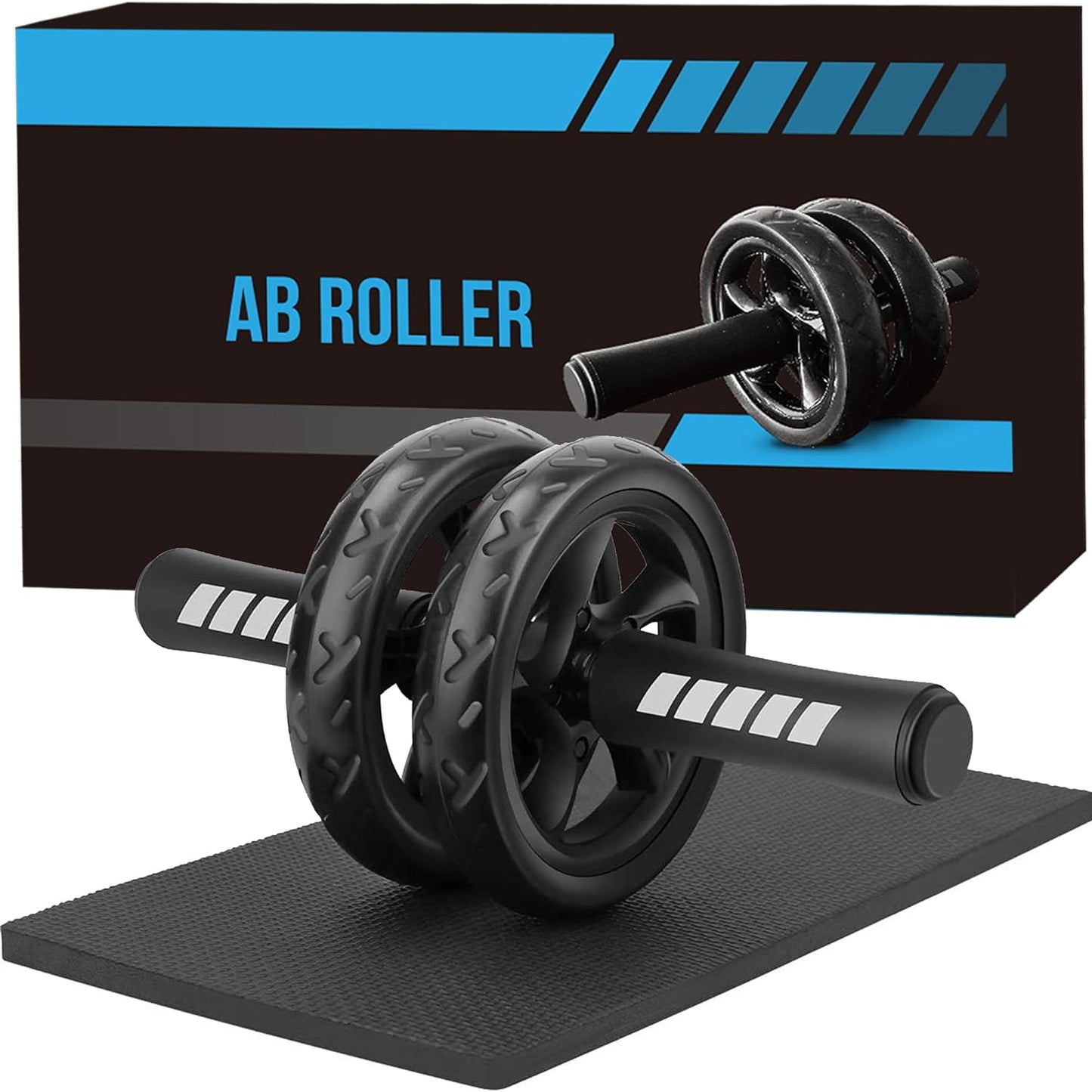 Abs Training Roller Abdominal Wheel, Ab Workout for Roll Out Exercises