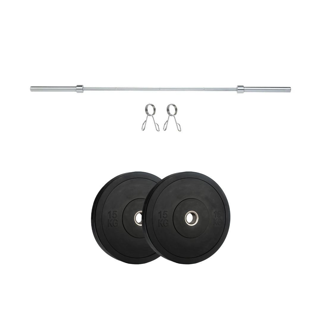 Olympic Bumper Plates 2 inch Rubber Weight Gym Sets 5 10 15 20 25 kg