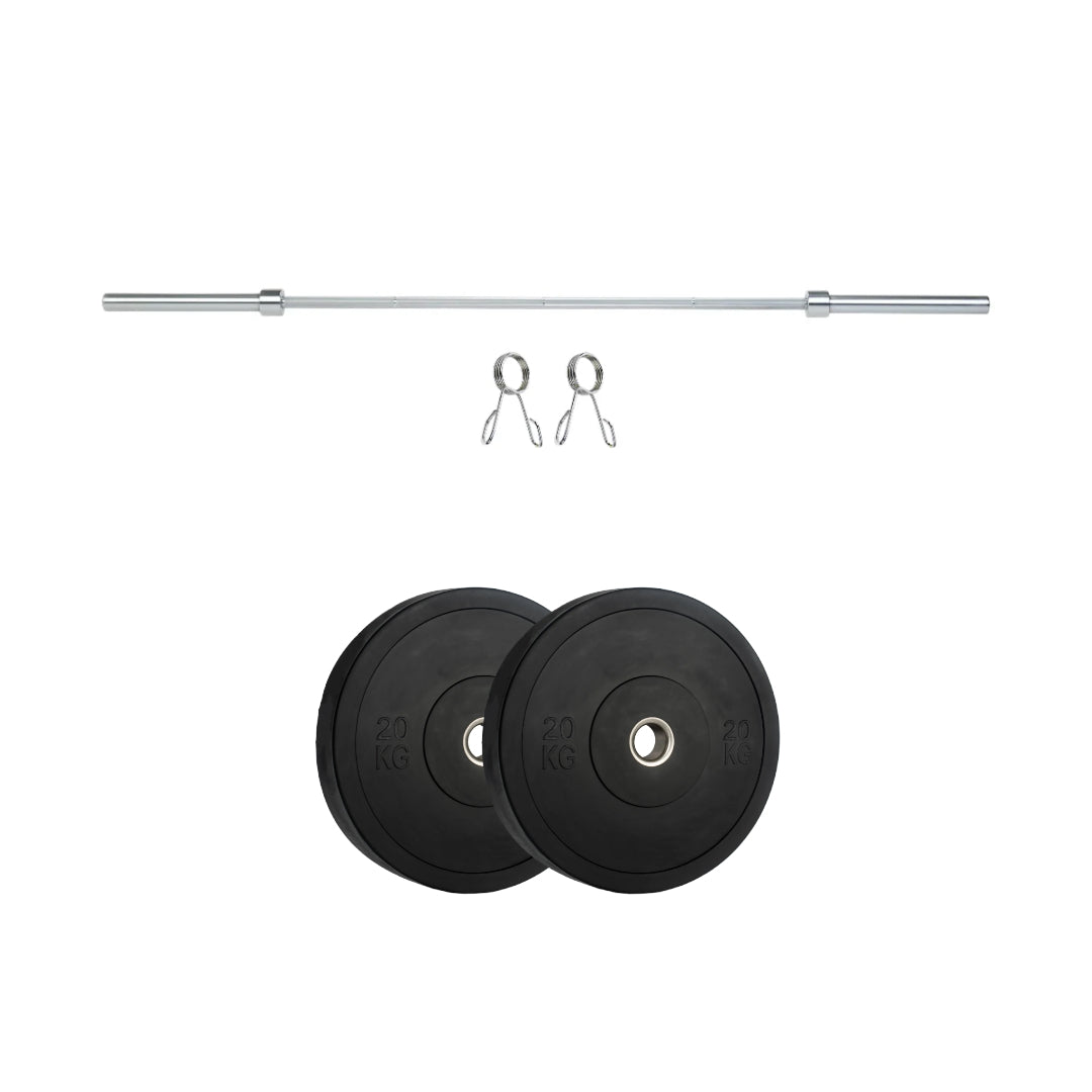 Olympic Bumper Plates 2 inch Rubber Weight Gym Sets 5 10 15 20 25 kg