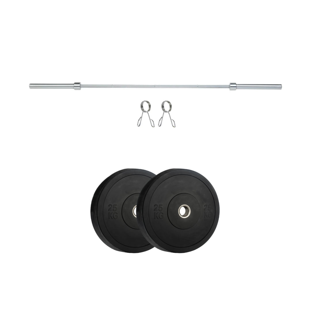 Olympic Bumper Plates 2 inch Rubber Weight Gym Sets 5 10 15 20 25 kg