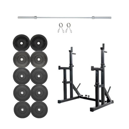 Olympic Bumper Plates 2 inch Rubber Weight Gym Sets 5 10 15 20 25 kg