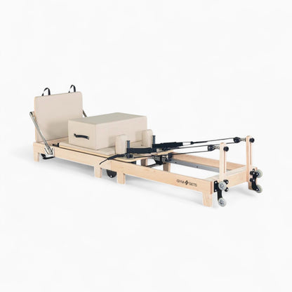 GymSets Oak Reformer Pilates Machine