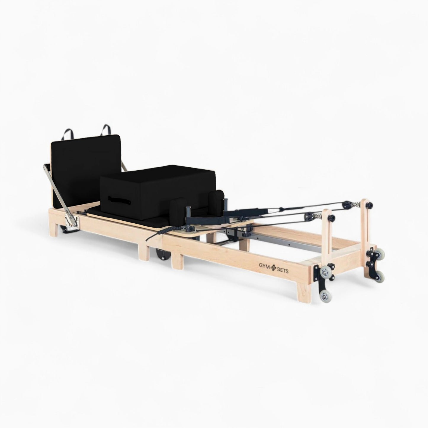 GymSets Oak Reformer Pilates Machine