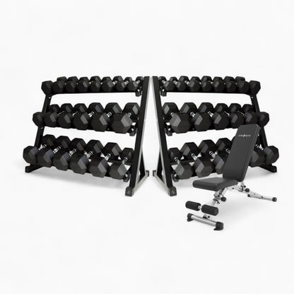 3 Tier Dumbbell Storage Rack