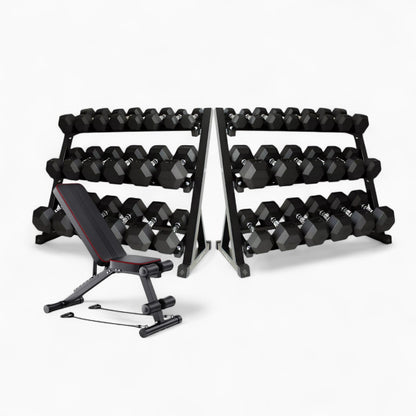 3 Tier Dumbbell Storage Rack