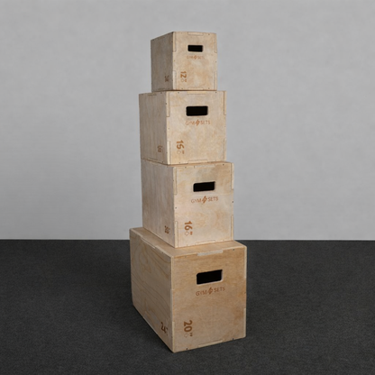 GymSets Wooden Plyometric Jump Box