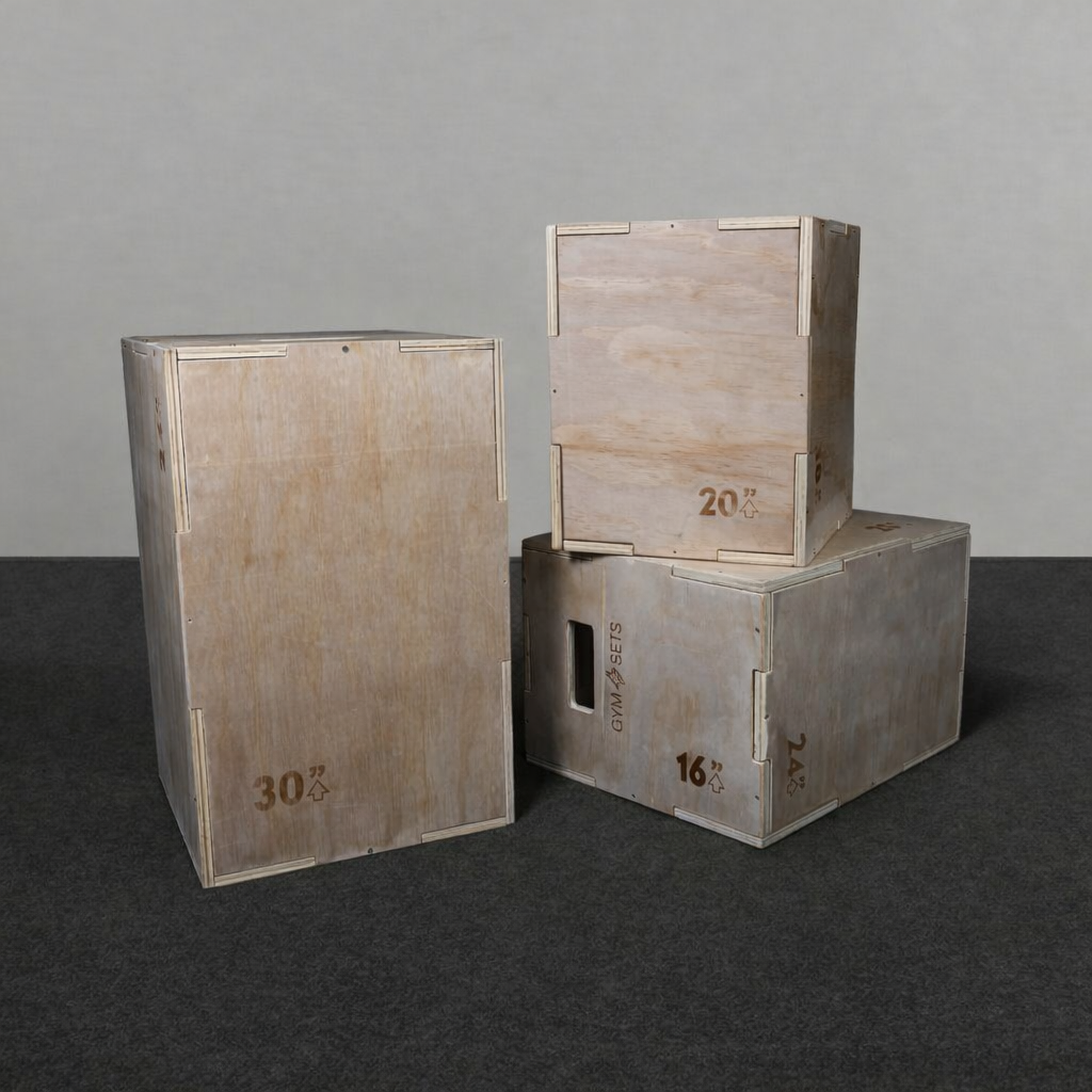 GymSets Wooden Plyometric Jump Box