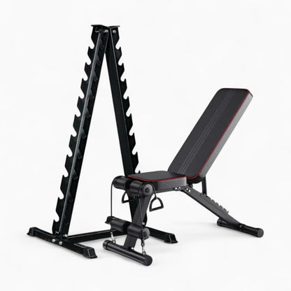 10 Tier Dumbbell Tree Rack