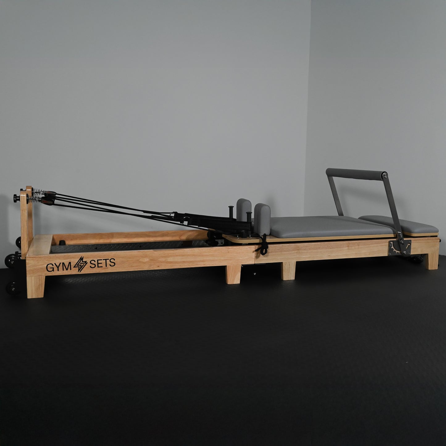 GymSets Oak Reformer Pilates Machine