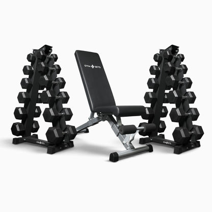 5 & 6 Tier Hex Dumbbell Tree Rack
