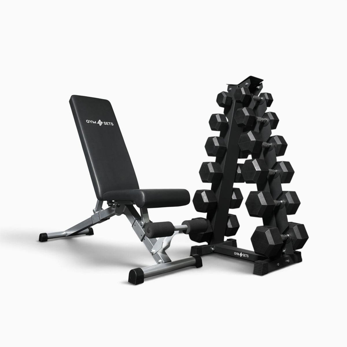 5 & 6 Tier Hex Dumbbell Tree Rack