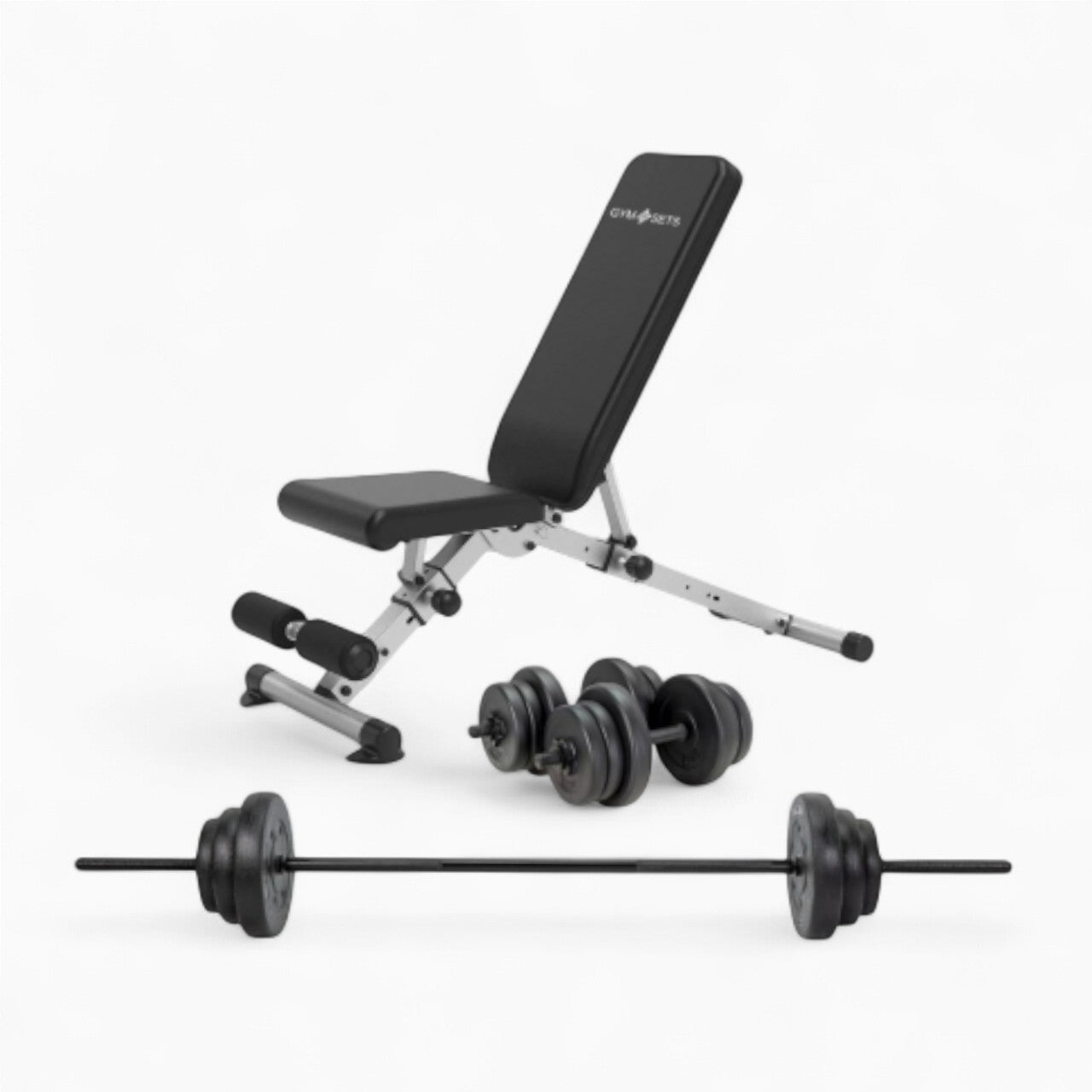 GymSets Adjustable Dumbbell Barbell Set V2