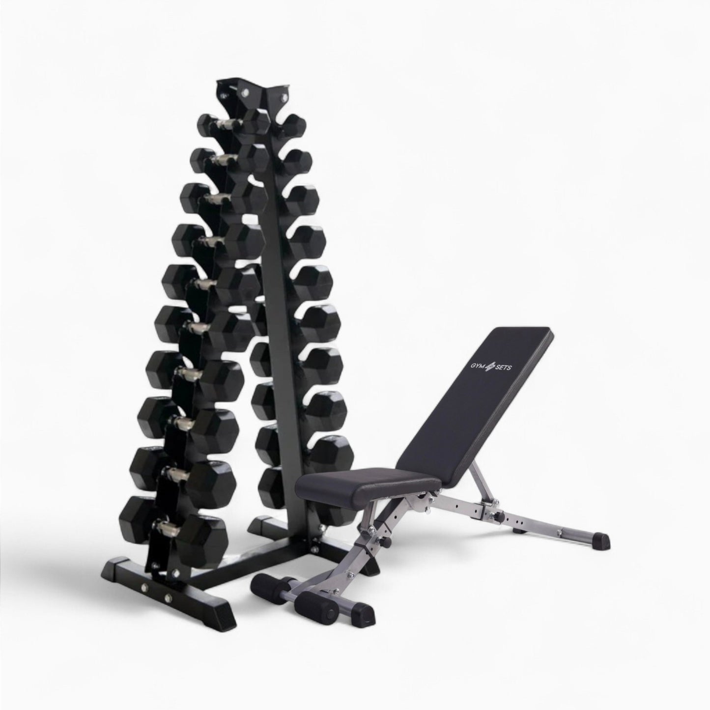 10 Tier Dumbbell Tree Rack