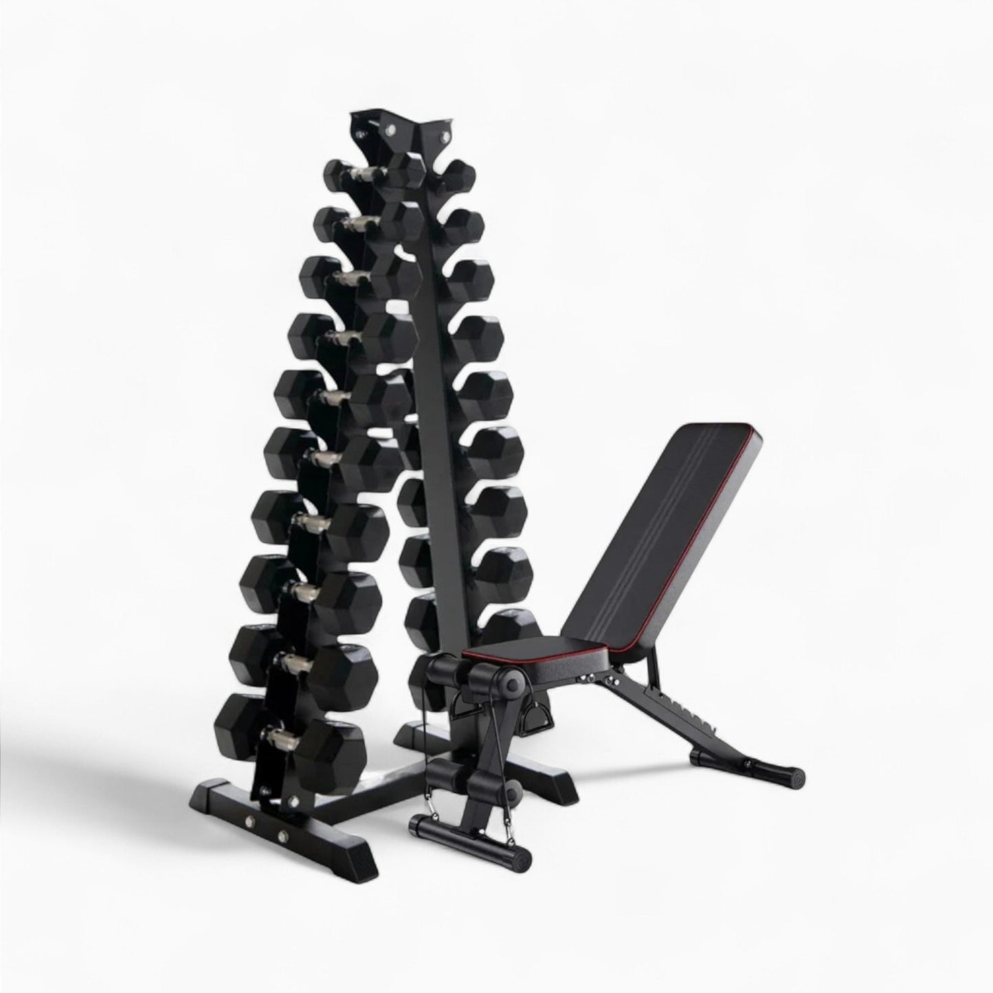 10 Tier Dumbbell Tree Rack