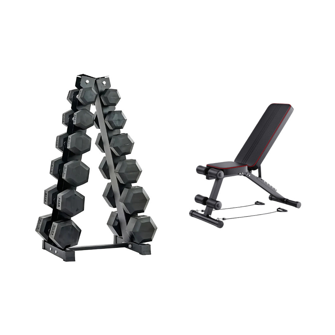 Hex Dumbbell Tree Rack