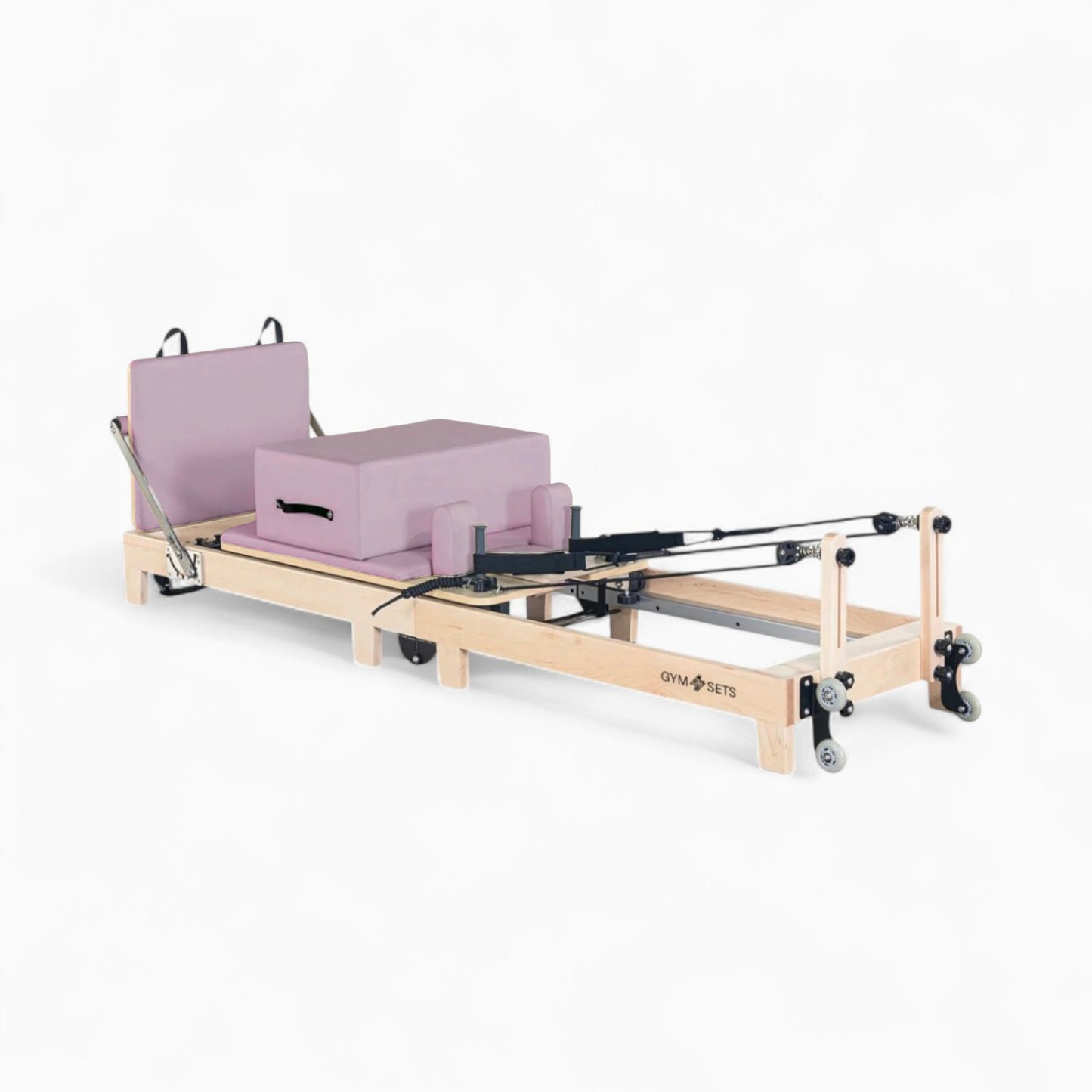 GymSets Oak Reformer Pilates Machine
