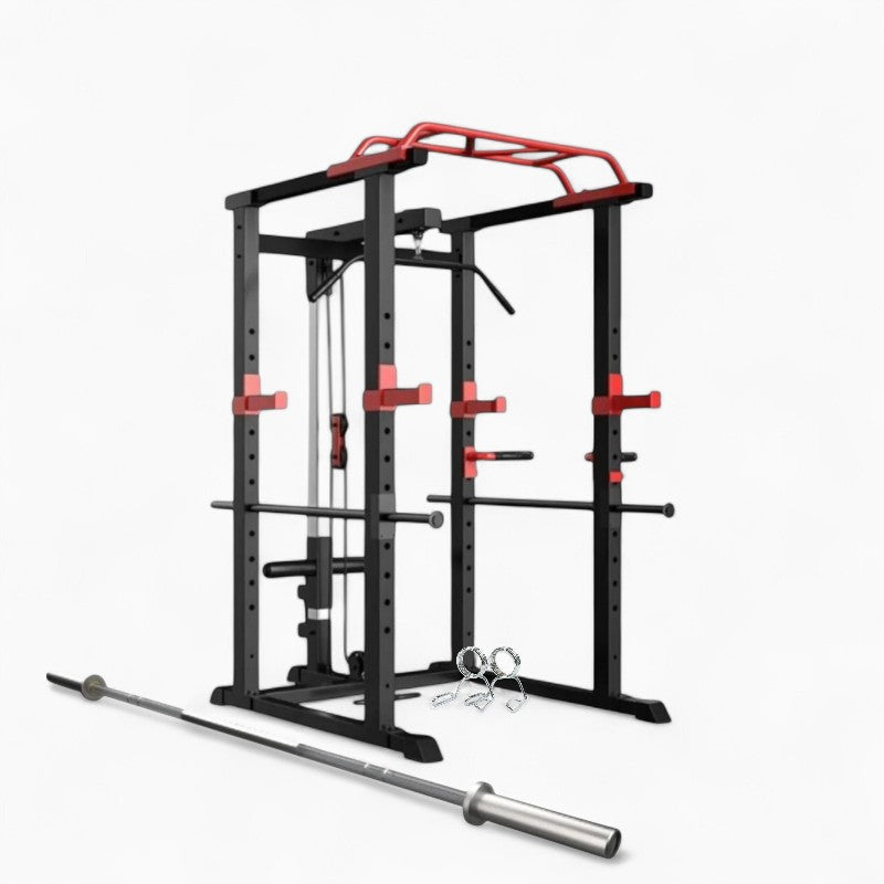 GymSets Power Cage with Cable Pulley