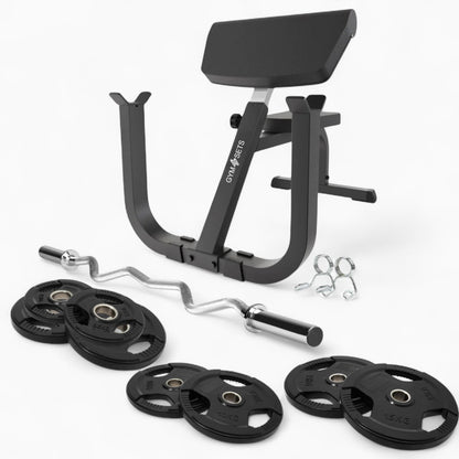 Adjustable Preacher Curl Bench