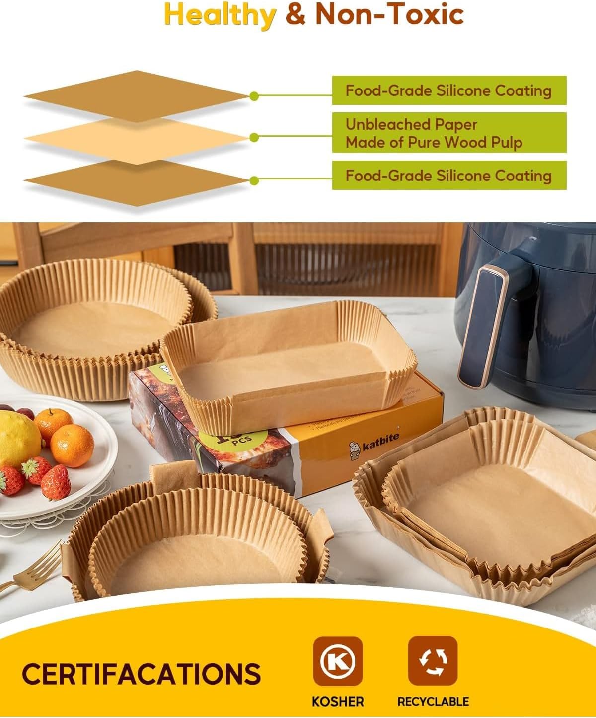 Disposable Air Fryer Liners