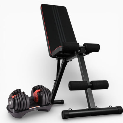 24kg Quick Dial Adjustable Dumbbell