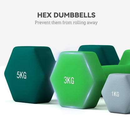 Neoprene Dumbbell Tree Rack