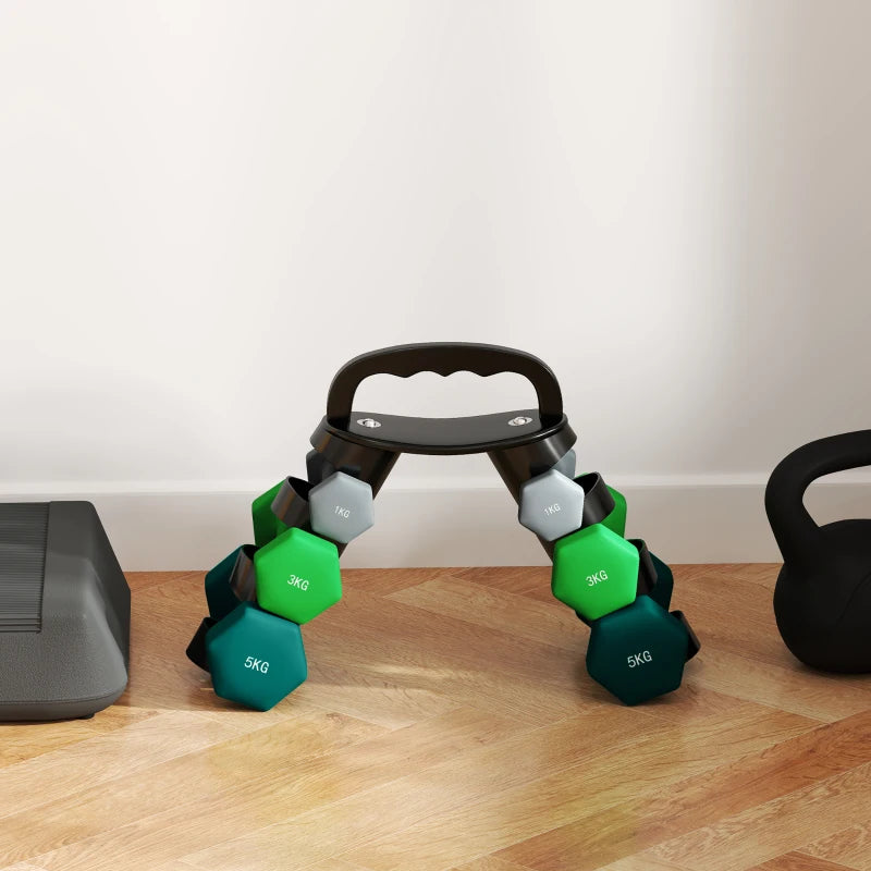 Neoprene Dumbbell Tree Rack